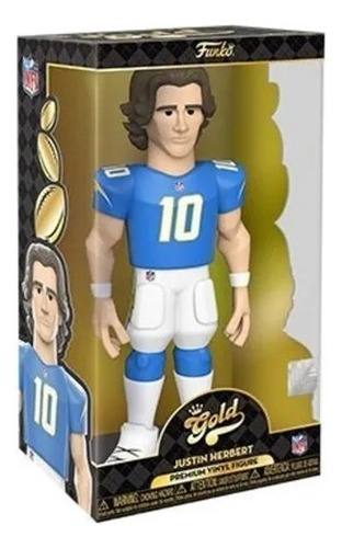 Funko Gold Justin Herbert 12 Inch San Diego Chargers