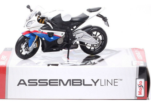 Maisto Bmw S1000rr Línea De Montaje Diy 1/12 Diecast Q1