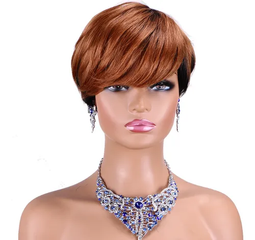 comprar Pelucas De Cabello Humano Liso, Pelucas De Varios Colores