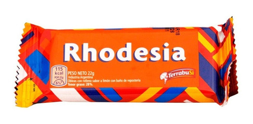 Rhodesia Terrabussi 3 Cajas X 36 Un.-las Golosinas Del Tio-