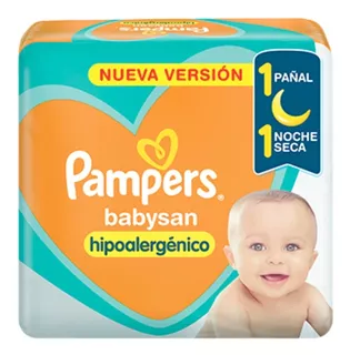 Pañales Pampers Babysan Hipoalergenico Todos Los Talles