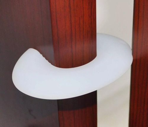 Imagen 4 de 5 de Protector Tope De Puerta De Prueba Para Bebés Y Niños 3 Pza