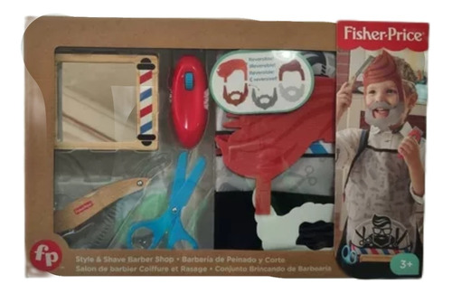 Barbería De Peinado Y Corte Set De Juego Fisher Price 