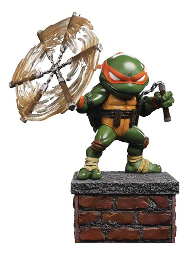 Iron Studios Minico Tmnt Michelangelo Px Sd2023 Estatuilla