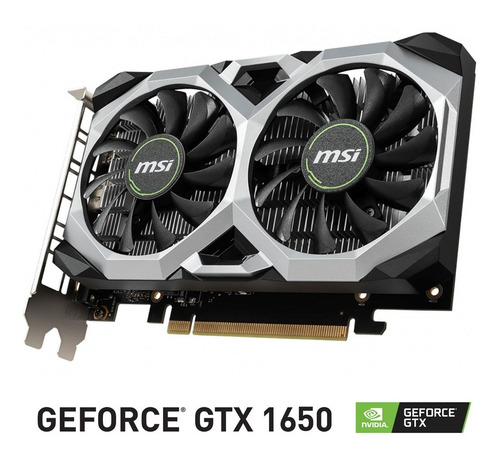 Imagen 7 de 8 de Tarjeta de video Nvidia MSI Ventus XS GeForce GTX 16 Series GTX 1650 GEFORCE GTX 1650 D6 VENTUS XS OC OC Edition 4GB