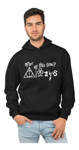 Sudadera Gorro Hombre Harry Potter After All This Inc Envío