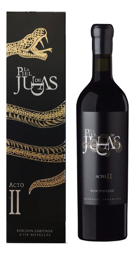 Vino La Piel De Judas Acto 2 750 Ml. Estuche Regalo