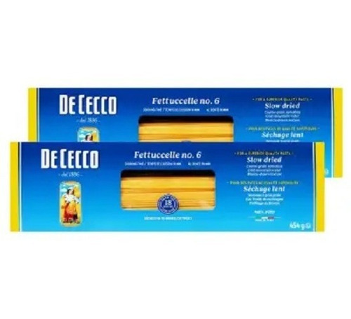 Pasta De Cecco Fettuccelle No.6 Duo 2 Pzas De 454 Grs