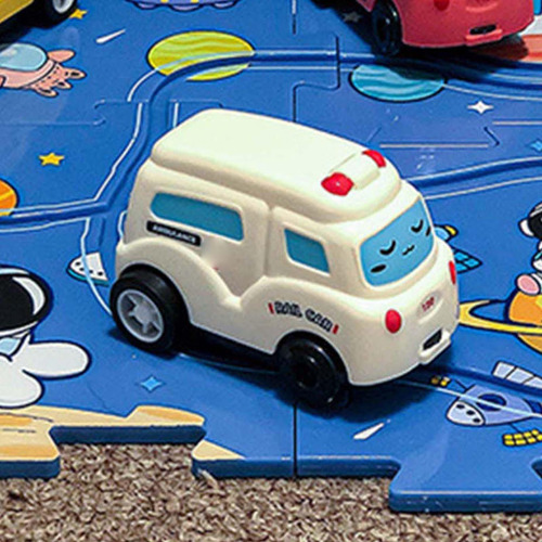 2 Pista De Rompecabezas, Pistas De Juego, Ambulancia