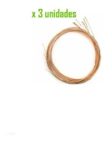 Imagen 1 de 4 de 4ta 5ta Ó 6ta Cuerda X 3 Guitarra Criolla Clásica M Artigas