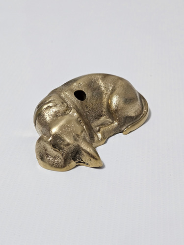 Lapicero Adorno De Bronce Perro Vintage Oficina Escritorio