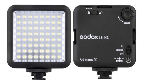 Godox Luz 64 Leds Para Camaras Dslr Smartphones Video Foto