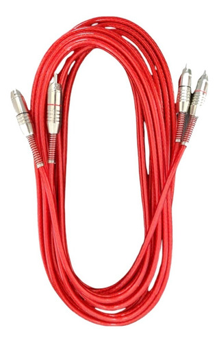 Cable Rca Stetsom 5 Metros Serie Plata 2 Canales