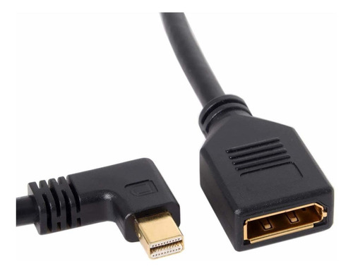 Cablecc Mini Dp Displayport 90 Degree A Displayport Hembra C