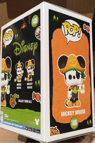 Funko Pop! Disney Halloween Mickey Mouse #1486: Mickey Mouse (Usado)