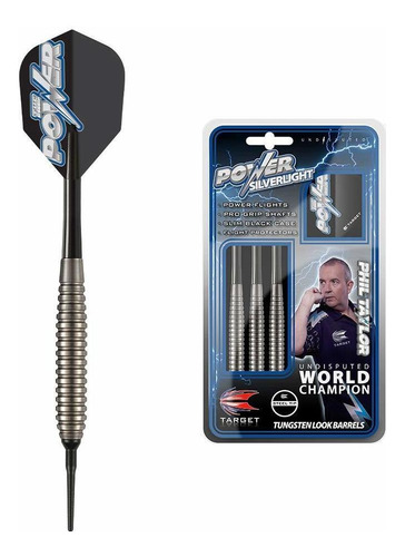 1 Dardo Suave Phil Taylor Power Silverlight  Campeon Mundo