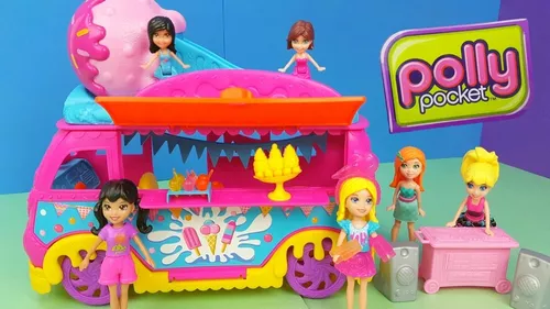 Carro Carnaval de Sorvete Polly Pocket DVJ67 Mattel - Bonecas - Magazine  Luiza