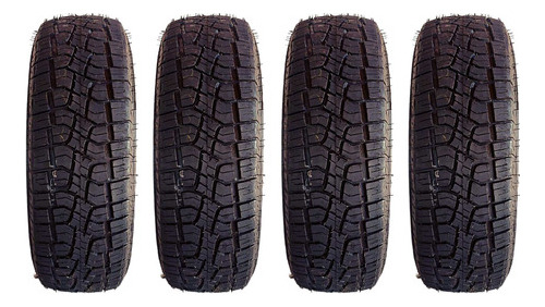 Kit 4 Pneu 205/65/16 Atr Remold C/ Borracha Vipal E Garantia