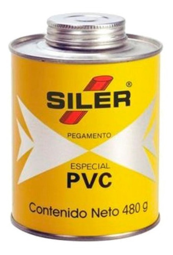 Siler, Pegamento Pvc Bote 480 Gramos 