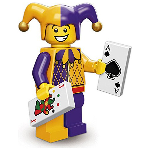 Minifigura Coleccionable Lego Serie 12 71007 - Jester
