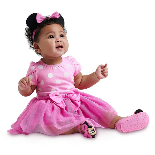 Disfraz De Minnie Para Bebe Original Disney Entrega Inmediat