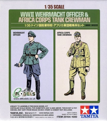 Tamiya 1-35 Segunda Guerra Mundial Oficial De La Wehrmacht Y