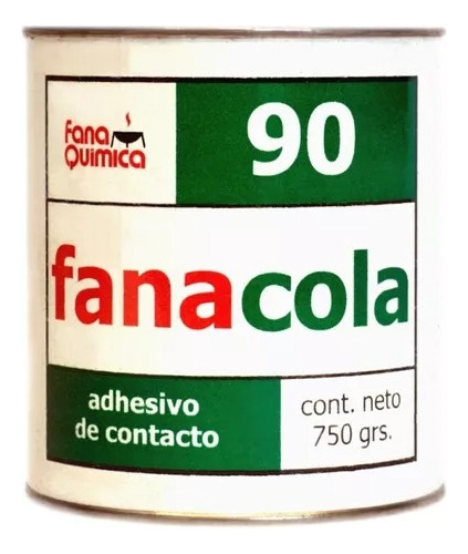 Adhesivo De Contacto Fanacola 90 Lata X 750gr