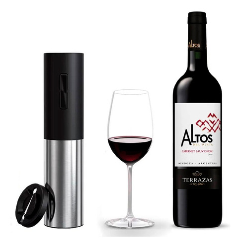 Sacacorchos Automatico Recargable Usb Destapador Vinos