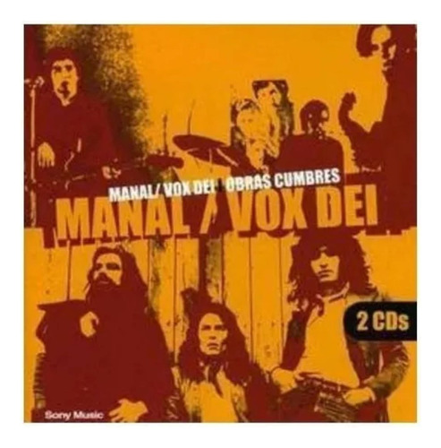 Manal & Vox Dei  Cd: Obras Cumbres ( Argentina - Doble )