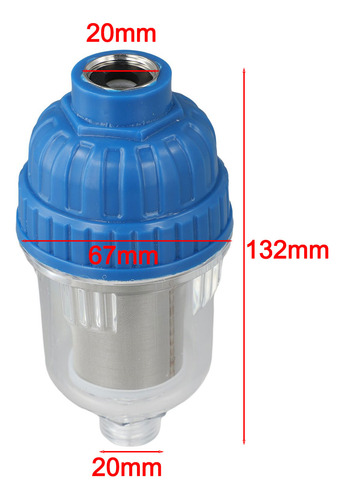 Filtro De Agua Visible, Accesorios Universales, Fácil Desmon