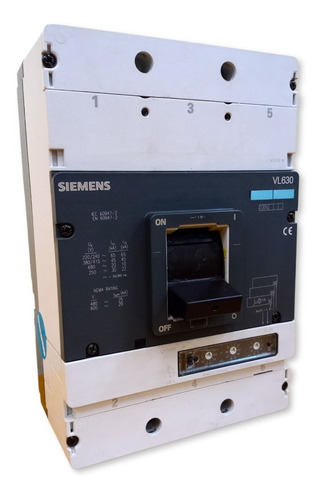 Int. Comp. Siemens Tm 3p 45ka Ir:200-500a 3vl5750-1ap36-0aa0