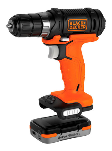 Gopack 4 Herram. 12v + 2 Baterías Black+decker Bdck502c1-bat