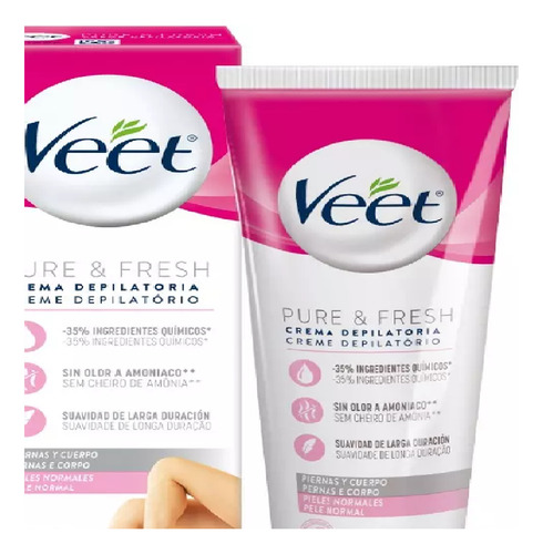 Veet Crema Depilatoria Corporal Piel Normal 100ml