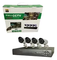 Comprar Kit Cctv Con 4 Cámaras De Seguridad Mas Dvr 1080p Full Hd