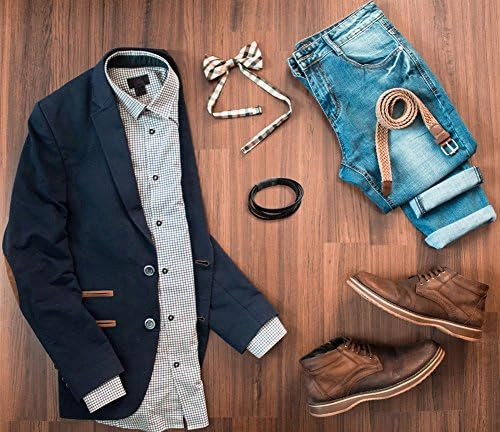 Murtoo Pulsera De Cuero Para Hombre Con Cierre De Piel De