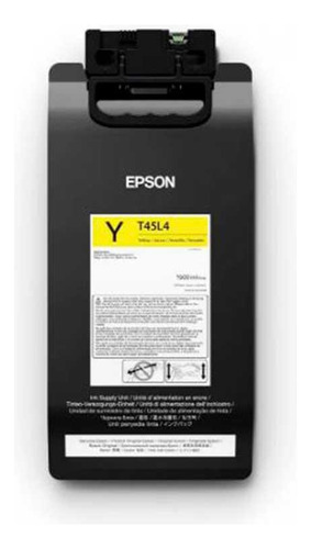 Tinta Solvente Ultrachrome Gs3 Epson T45l420 Amarelo 1,5l