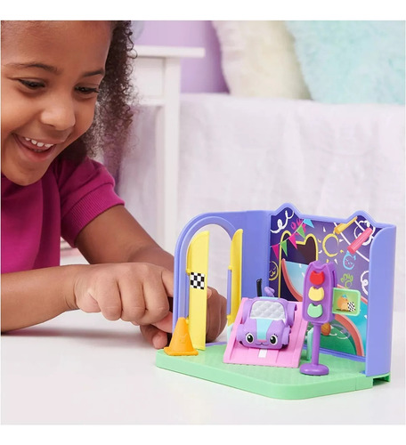 Casa De Muñeca De Gaby - Carlita Auto - Gabby's Dollhouse Carlita Purr-ific Play Room