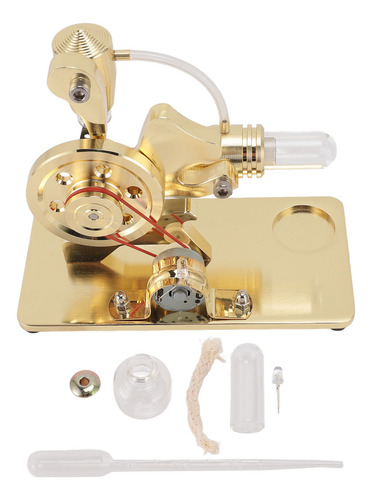 Modelo De Motor Stirling, Colorido, Led, Educativo