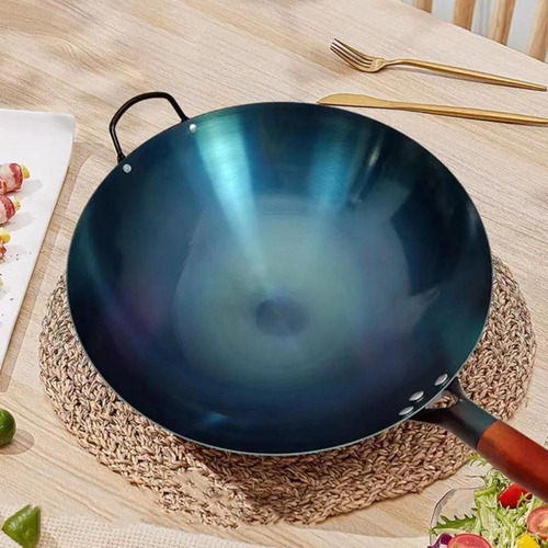 Sartén Wok Wok De Fondo Redondo Cocina General 32 Cm