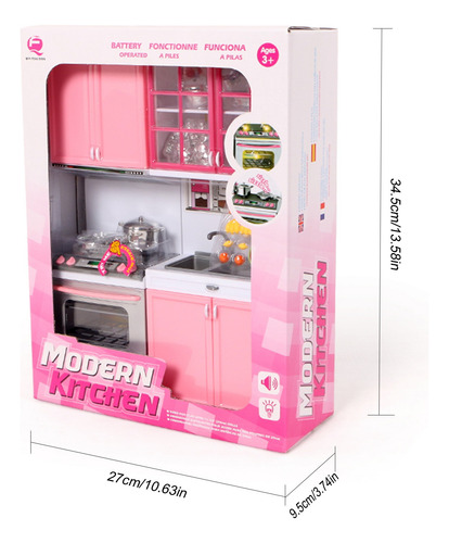 Juego De Gabinetes De Cocina De Simulación Para Niños, Juego