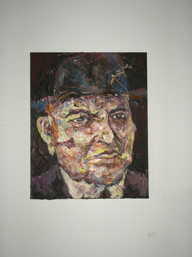 Retrato De Hipólito Yrigoyen. Arte Microconceptual. La Rocca