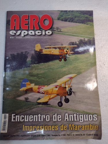 Revista Aero Espacio Nº551 Febrero 2002