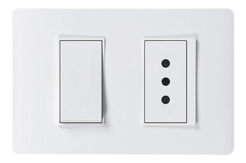 Interruptor 9/12 + Enchufe 10a Bticino Luzica Certificado