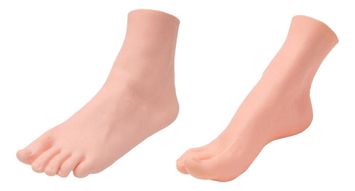 2 Piezas De Maniquíes Suaves De Tamaño Mostrar Zapatos De