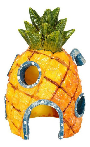 Set De Decoración De Pecera De Bob Esponja Casa De Piña