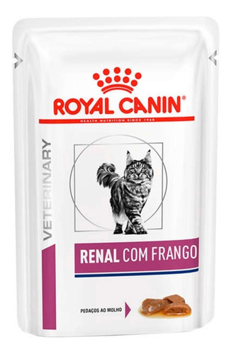 Alimento Úmido Royal Canin Gato Veterinary Renal Sachê 85g