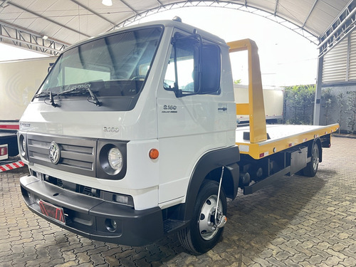 Caminhão Vw 8160 Delivery Prancha Reboque 8.160 Plataforma