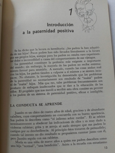 Paternidad Positiva, Modificación De Conducta En La Educacio (Usado)