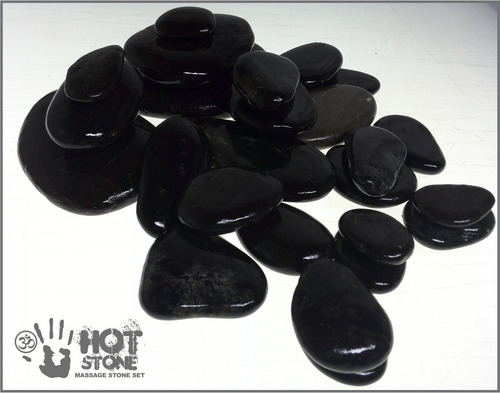 25 Piedras Para Masajes Corporales, Excelente Herramienta