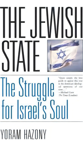 The Jewish State, De Yoram Hazony. Editorial Ingram Publisher Services Us, Tapa Blanda En Inglés